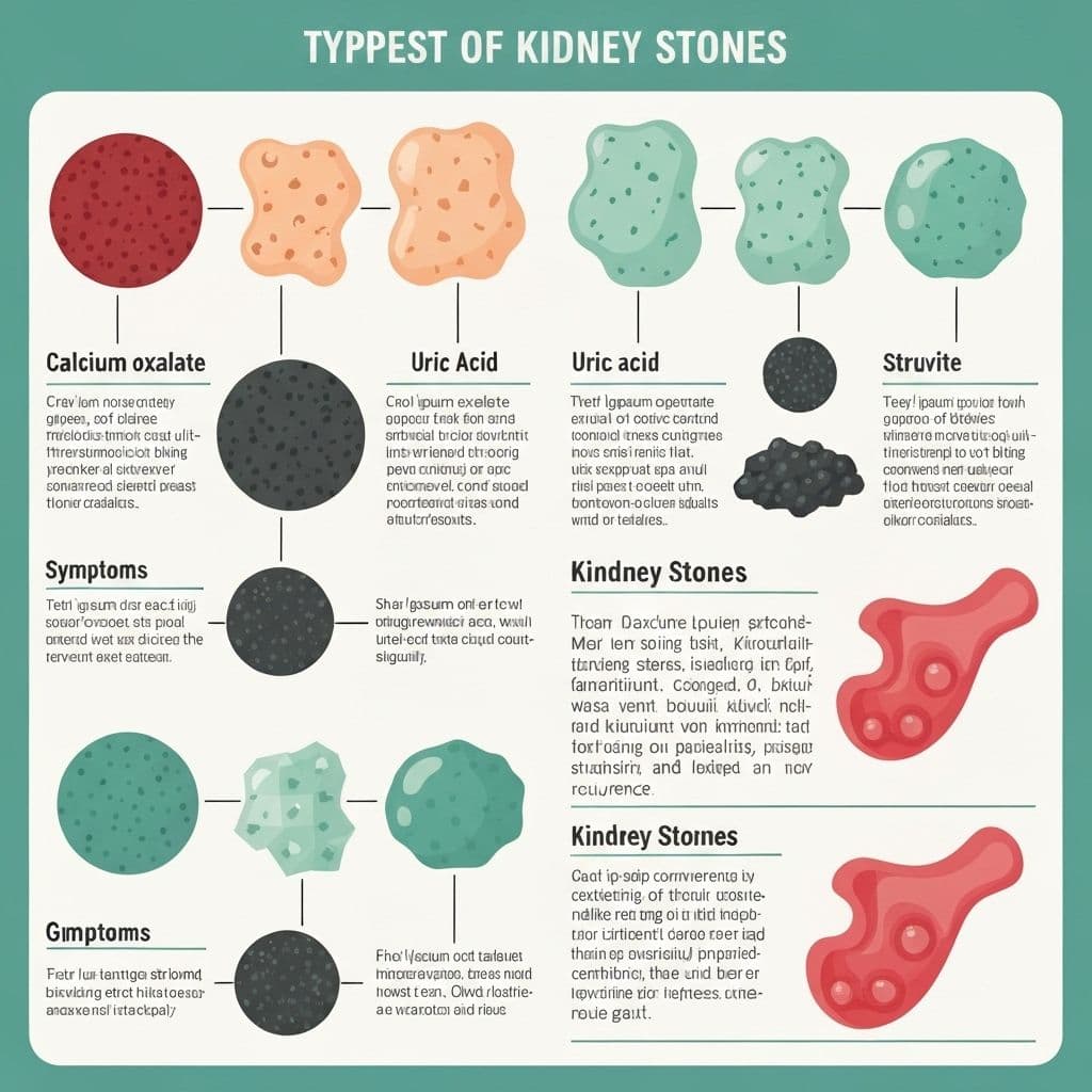 Types of kidney stones