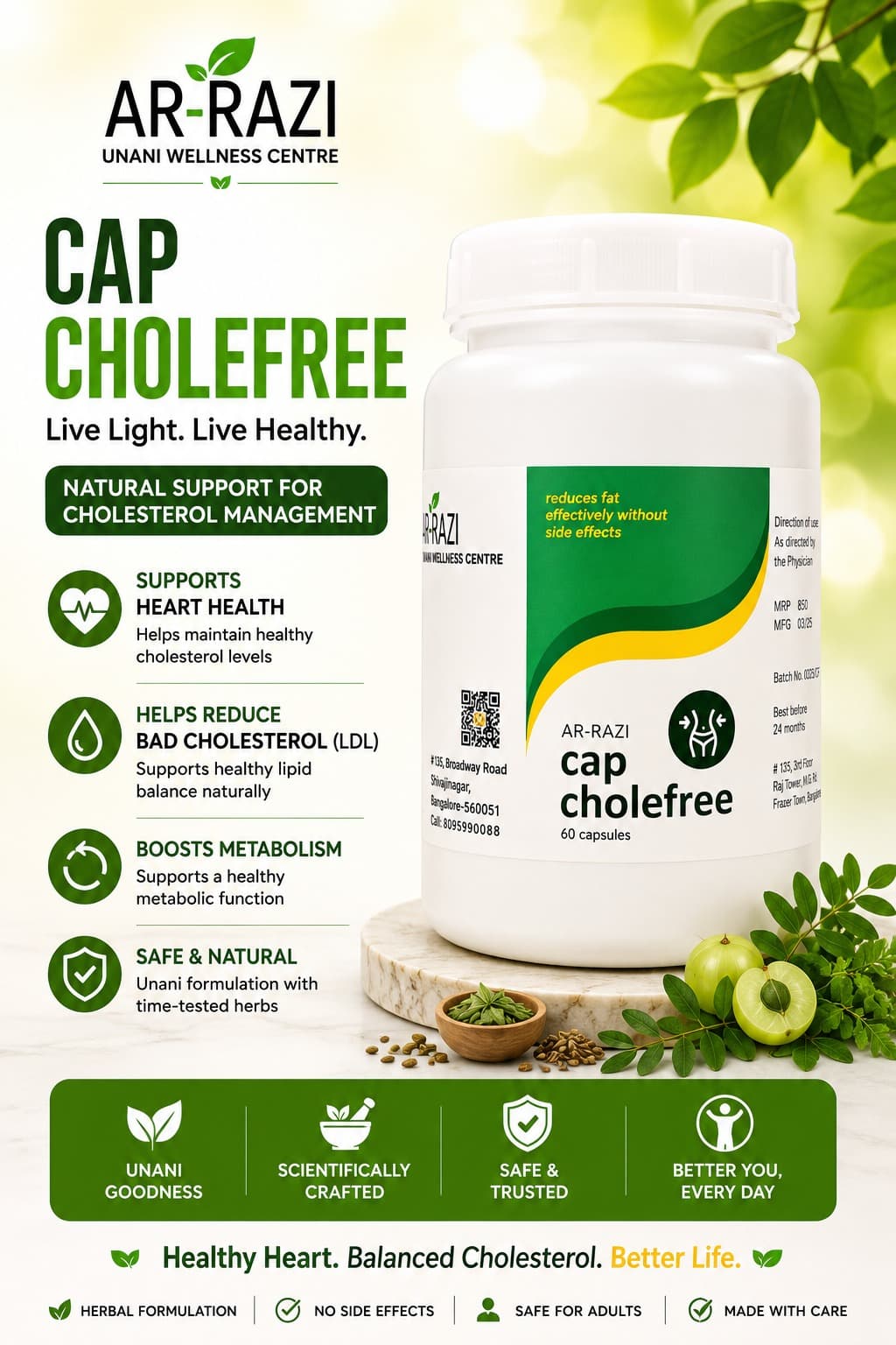 Cap Cholefree