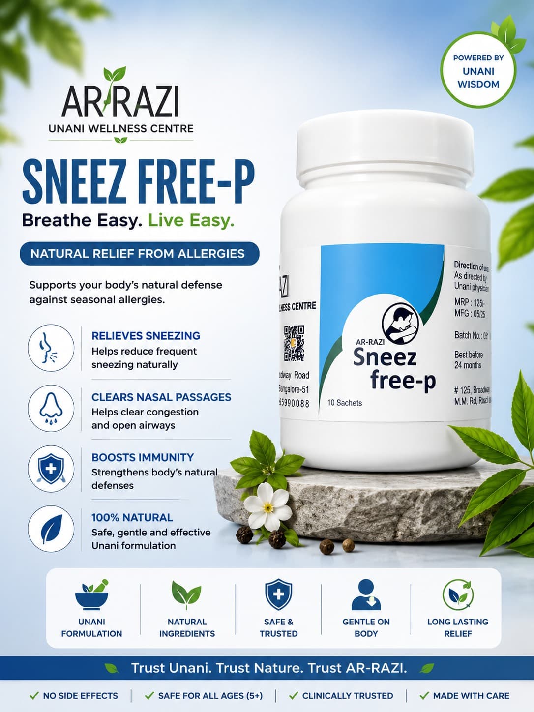 Sneez Free-P